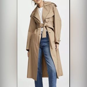 NWOT VINCE Cotton Trench XXS MSRP $645